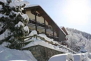 Exterior of self catered rental apartment Squaw Valley 6, Meribel centre
