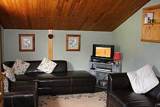Livingrom of Alpinea E6, self catered rental apartment in Meribel Mottaret
