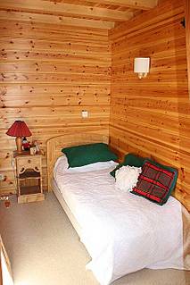 Single bedroom of self catered apartment in Meribel Centre