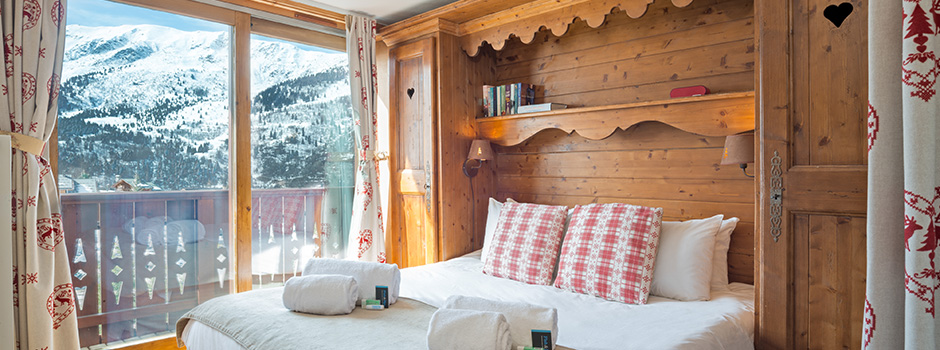Chalet Apartment Rosa, Meribel Village Sleeps 6